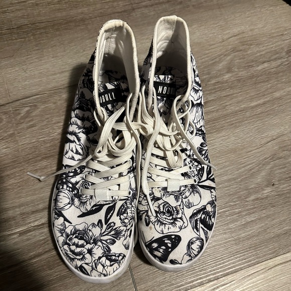 NoBull high top canvas trainers 9w/7.5m - Picture 1 of 8